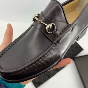 Gucci | Shoes | Gucci 3698 Mocassino Pelle Mors Loafers Brown | Poshmark